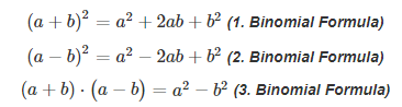 Result of formula representation in the webpage